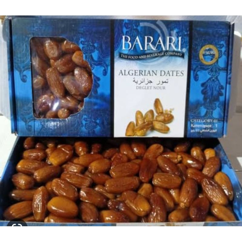 Kurma Tunisia Madu Barari 5Kg  atau 1 kg x 5 Legit Manis Enak