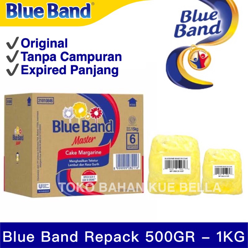 

BLUEBAND 500GR (REPACK) Mentega Margarin Kiloan