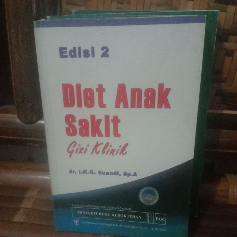 buku Diet anak Sakit