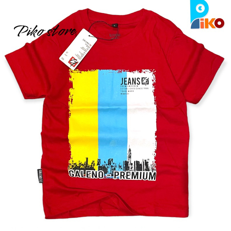 Kaos distro anak usia 1-12 tahun bahan katun