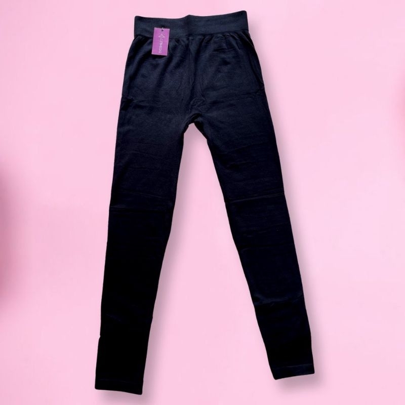 Legging Import Premium Fit to XXL / Celana Legging Wanita Polos Import Panjang Tebal