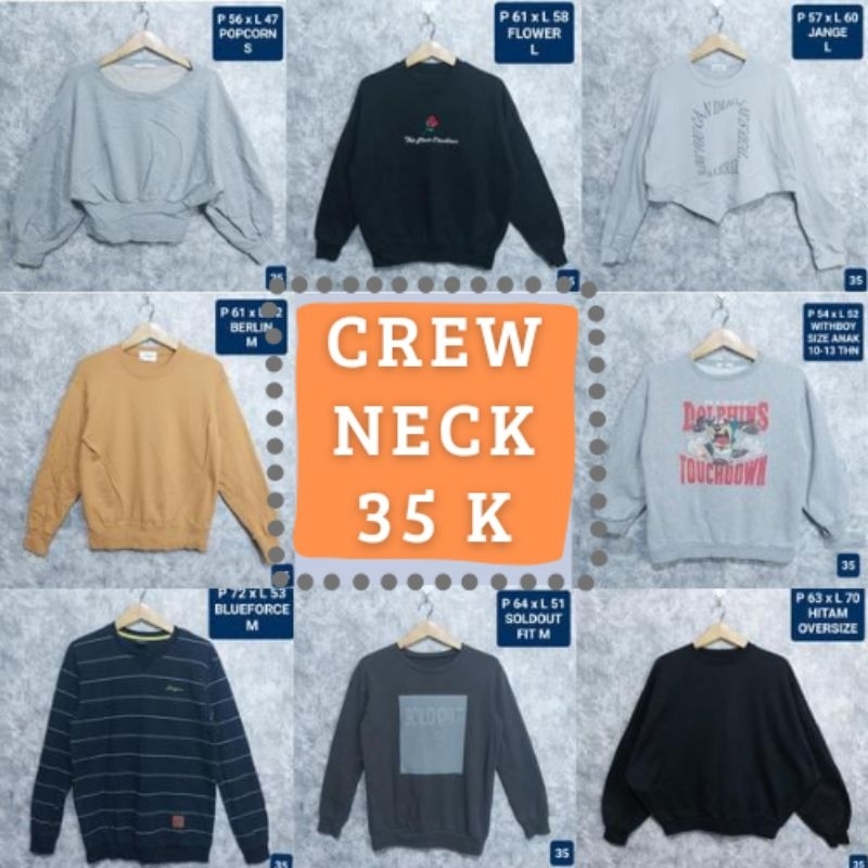 Jacket / Crewneck / Hoodie Serba 35k DEWASA