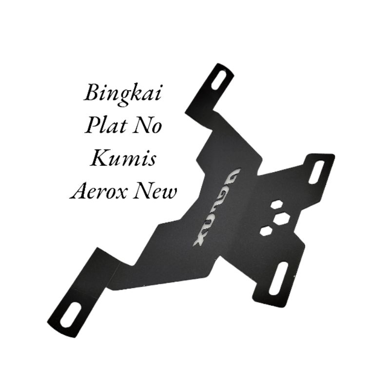 Bingkai Plat No Kumis Depan Aerox New 2020 pnp