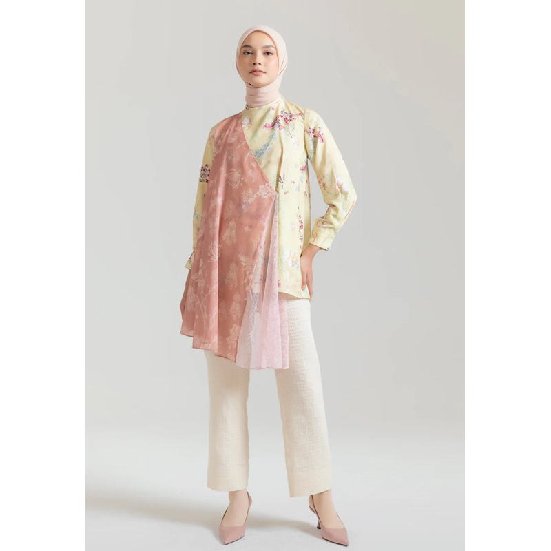 Sikara Tunic Lemon Peach - Ria Miranda