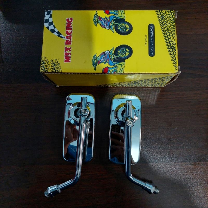 Spion chrome model kotak drat 14 honda PnP vario beat scoopy genio adv pcx dll