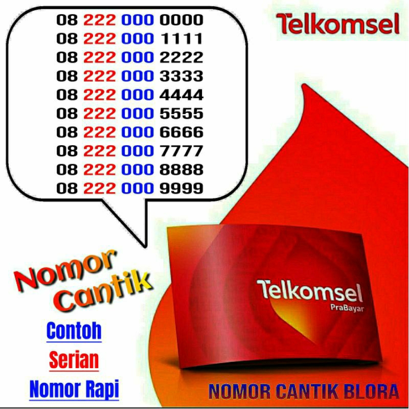 Nomor Cantik Telkomsel - Nomor Cantik Simpati - Nomor Cantik Telkomsel Simpati - Nomer Cantik Telkom