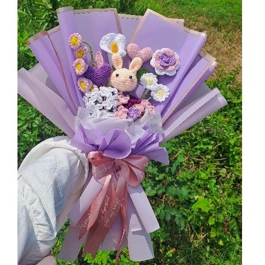 Buket Rajut || Buket Bunga Rajut || Buket