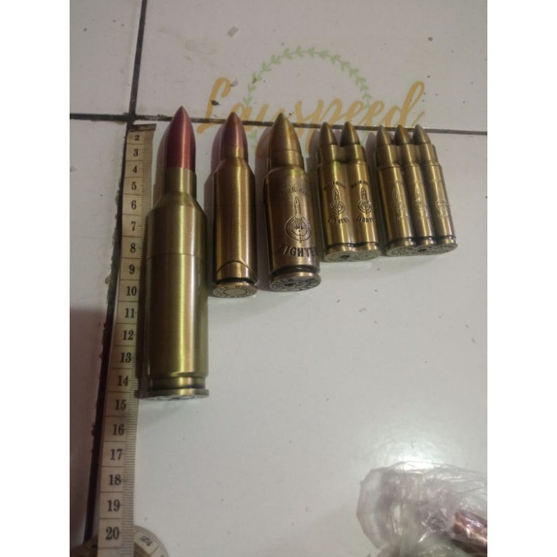 KOREK API GAS UNIK PELURU KOREK LAS MINIATUR PELURU MANCIS LIGHTER
