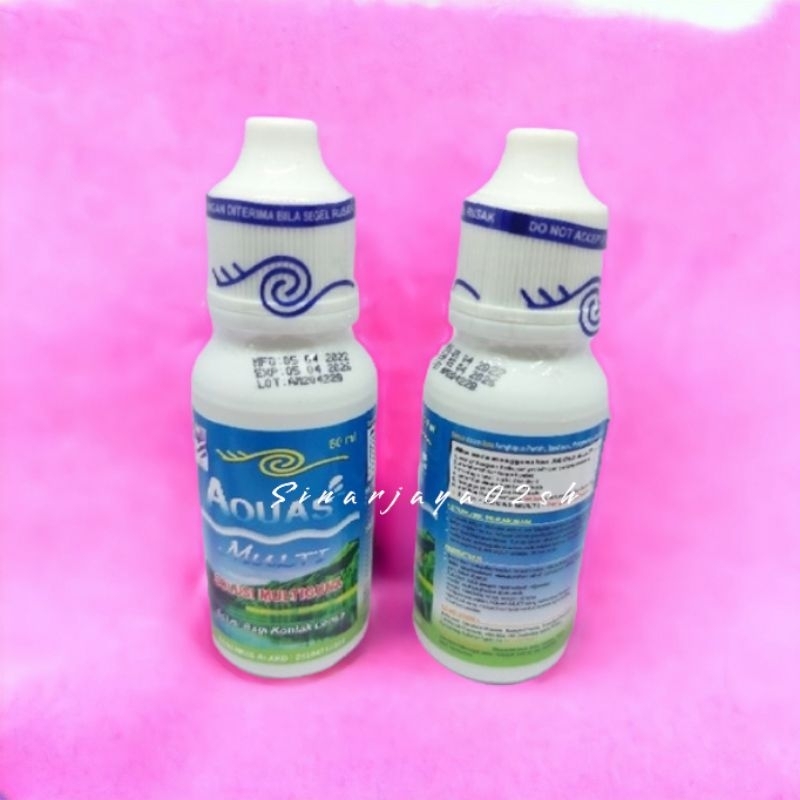 AIR AQUAS kecil 60ml AIR SOFTLENS CAIRAN AQUAS MULTI ORIGINAL BPOM