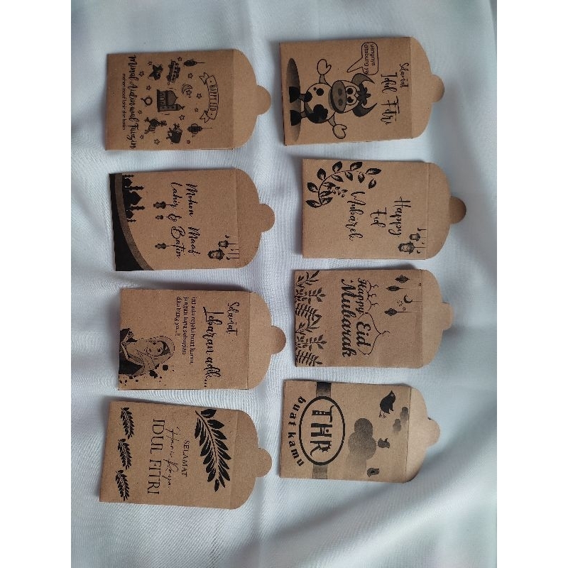 

Ready !!! Amplop Lebaran Rustik Kekinian