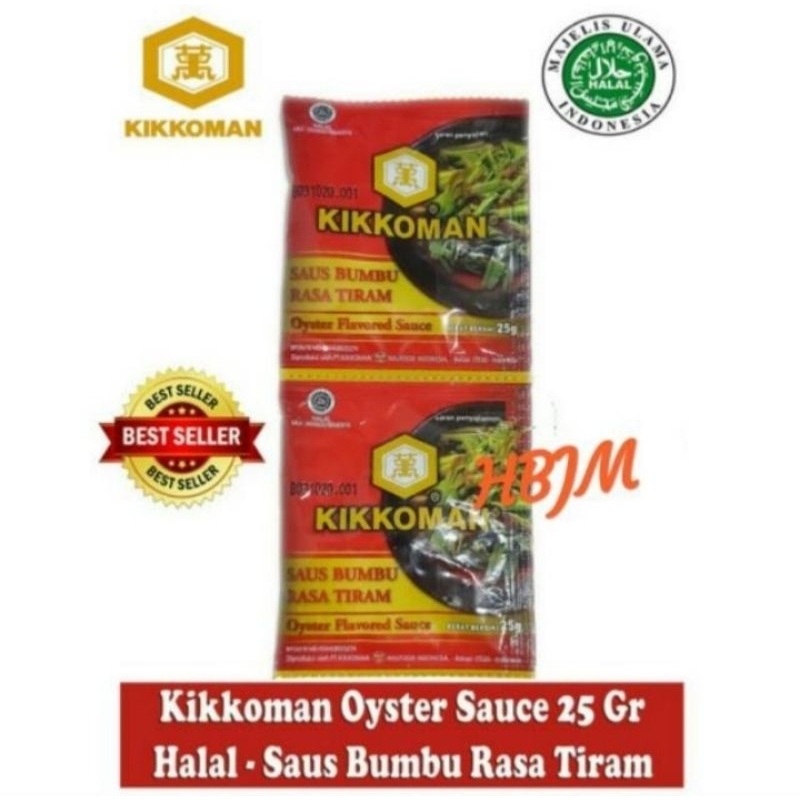 

Kikkoman Saus Bumbu Rasa Tiram Sachet 25 gram