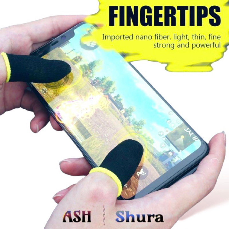 Ash shura ( 5 Pasang ) SARUNG JEMPOL SEPASANG / ISI 2PCS GAMING TELEFINGER