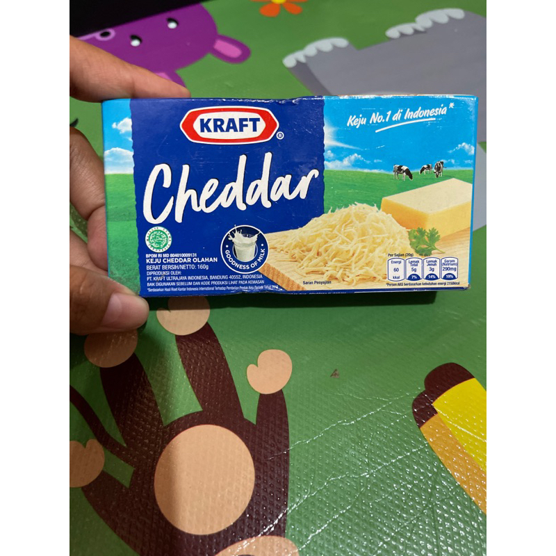 

keju Kraft cheddar 160g