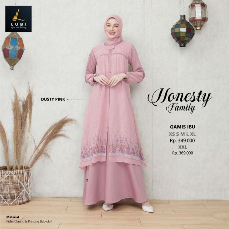 GAMIS ELEGAN HONESTY  || BY LUBI