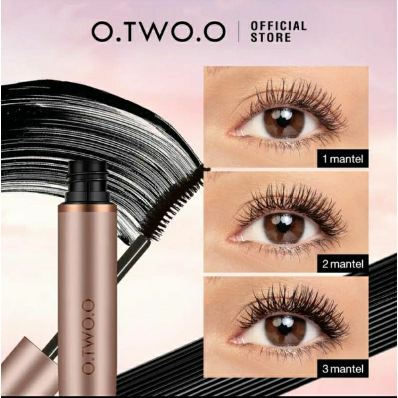 O.TWO.O Waterproof Mascara Long Lasting Natural Curling Eye Lash Makeup Maskara