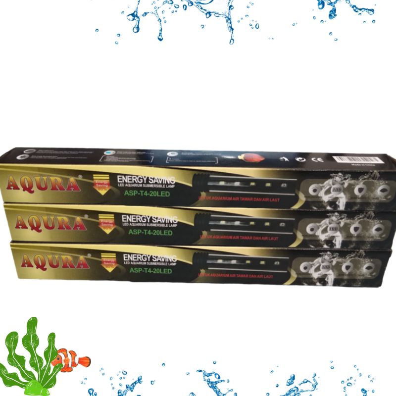 Lampu Led Celup Aquarium Aquascape LED AQURA ASP T4 20