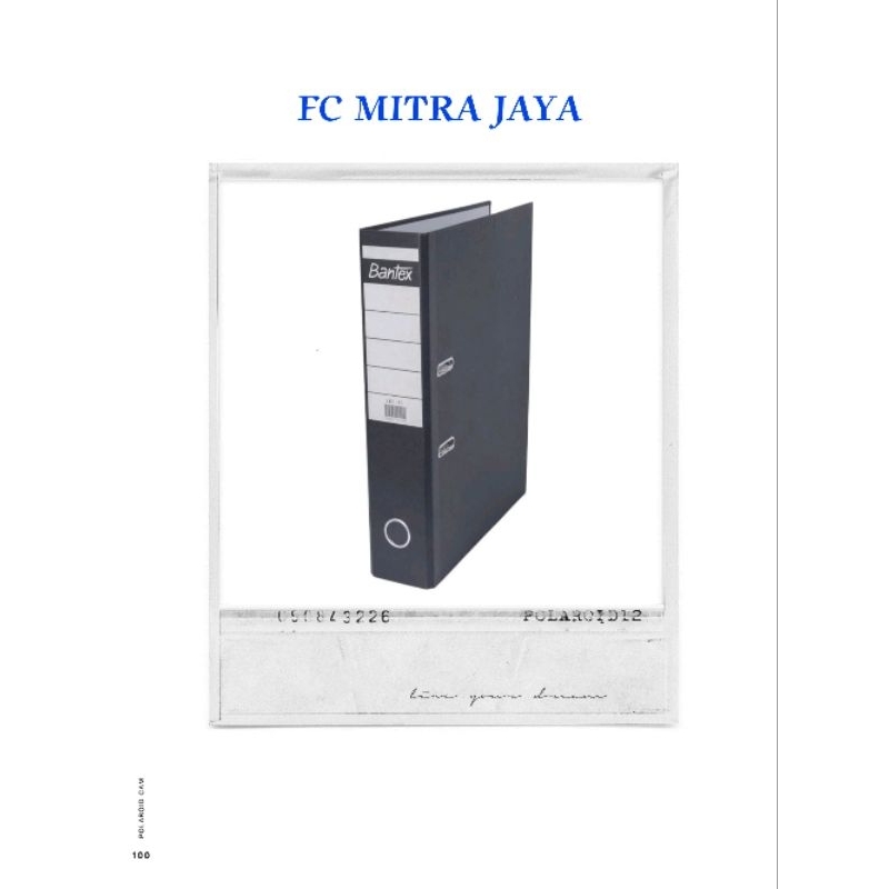 

ORDNER BANTEX FOLIO & KWITANSI