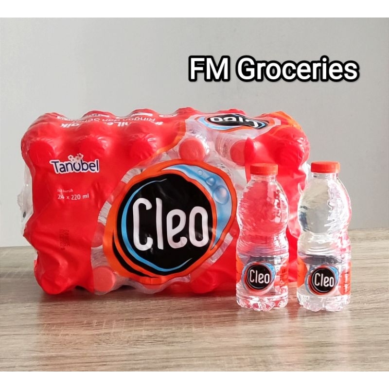 

Cleo botol mini 220ml x 24 botol