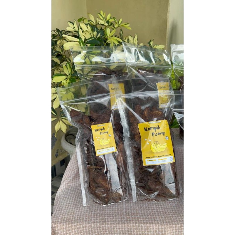 

keripik pisang coklat