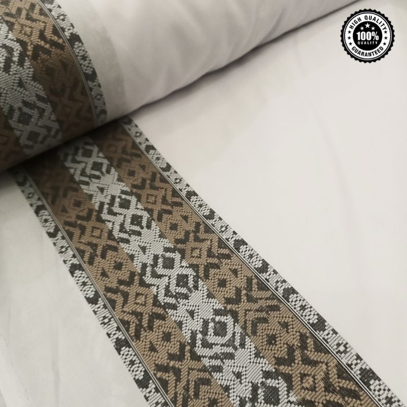 Kain Kemeja Motif / Spoon Katun / Koko Motif / Lebar 150cm