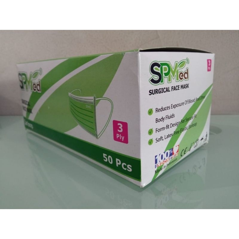 Masker Medis Surgical Face Mask SPMed Model Hijab
