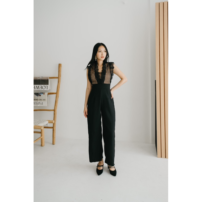 [ Keyclothingline ] Candice Jumpsuit / Jumpsuit Panjang Wanita