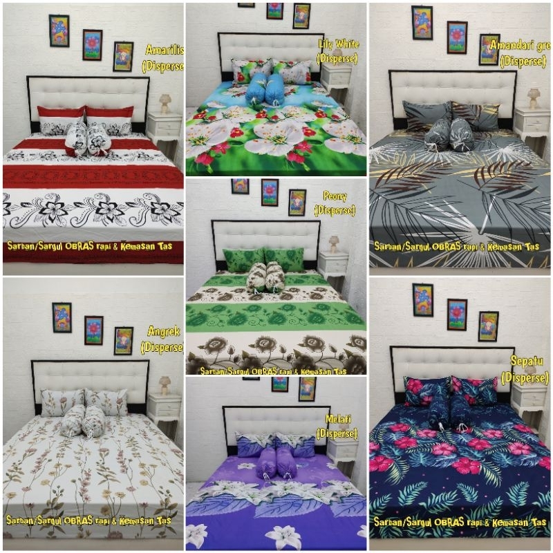 sprei motif bunga ,seprai murah sprei homemade