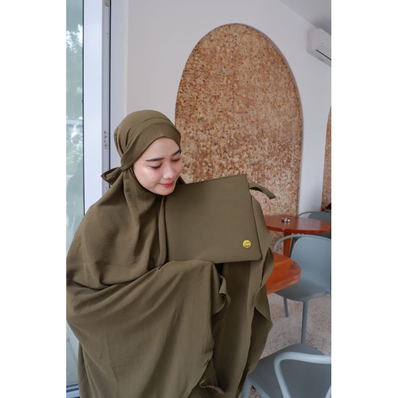 Mukena Crinkle Airflow Cantik