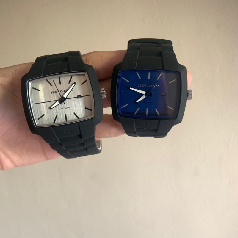 RIPCURL jam tangan analog TOUR XL silver dan blue NEW ORIGINAL 100%