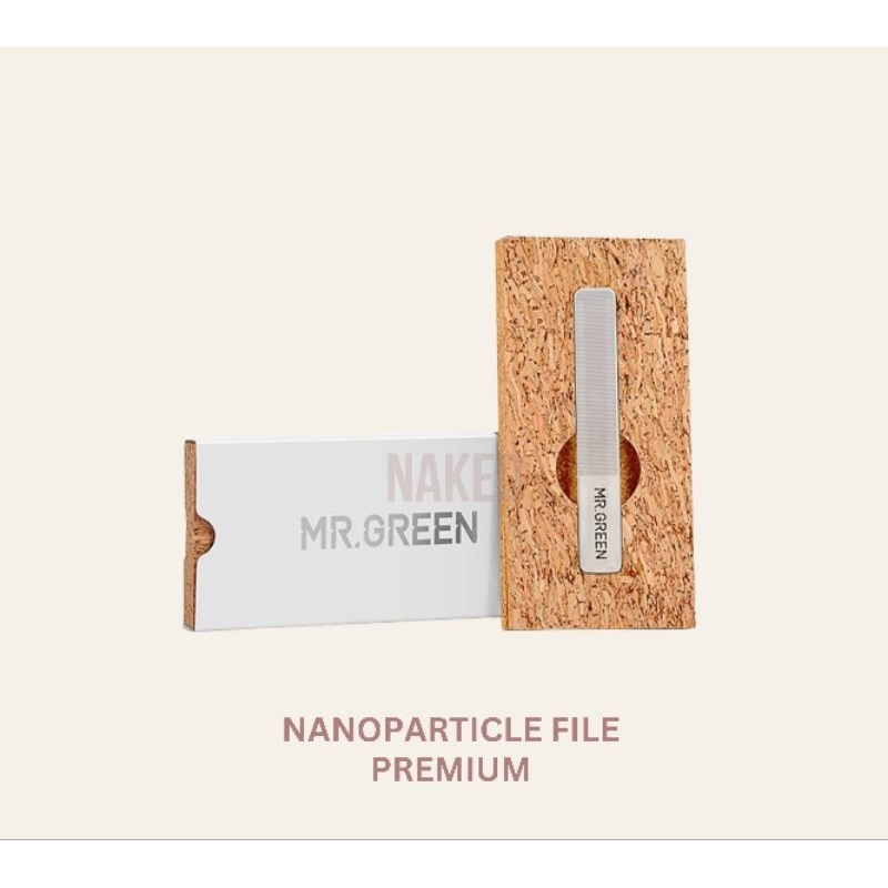 nano glass nail file kikiran kaca kikiran kuku premium manikur pedikur Mr green german