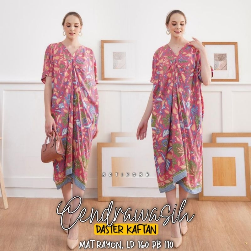 Semerbak kaftan Daster wanita rayon adem jumbo | baju harian rumah cewek big size naik turun besar g