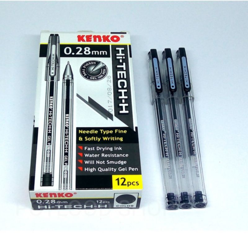 

Pulpen Hi-Tech Kenko | pulpen gel 0,28mm