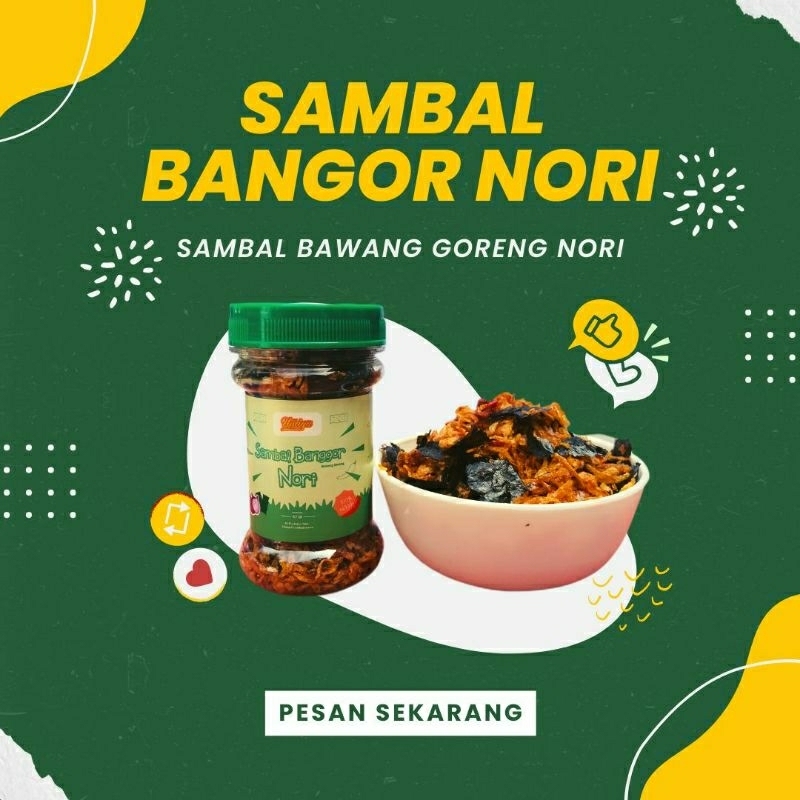 

SAMBAL BAWANG GORENG NORI "RESEP UMIYA" - 90 Gram