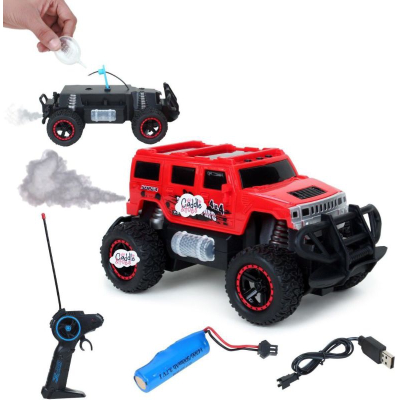 MAINAN ANAK REMOTE CONTROL CAR / RC  MOBIL OFF ROAD BISA KELUAR UAP  1058-13A