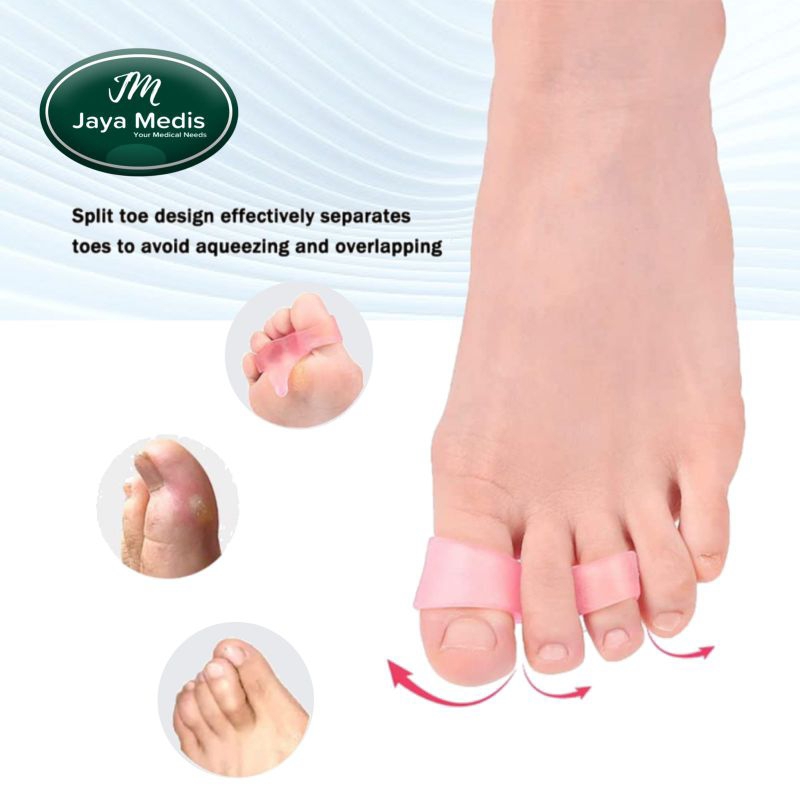 PEMISAH JARI KAKI HALLUX VALGUS