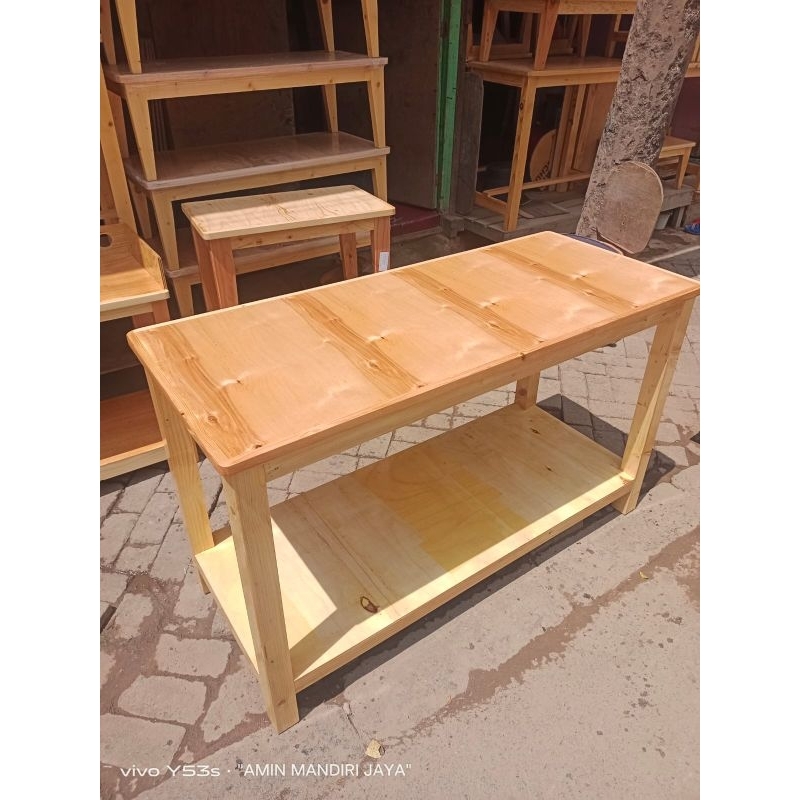 meja ukuran 100x40x70,meja aquarium, meja kompor,meja dispenser