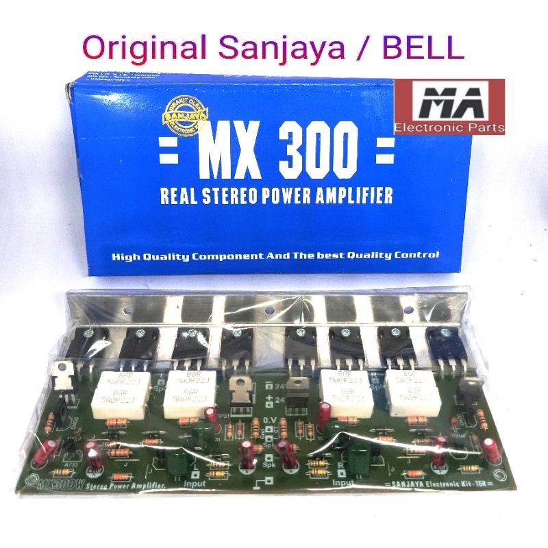 Kit power ampli stereo MX300 BELL