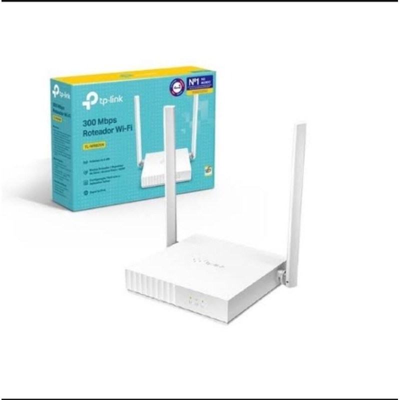 PAKET PARAREL WIFI TP LINK WR 820N + KABEL LAN 30 M  FULL SETTING SIAP PAKAI