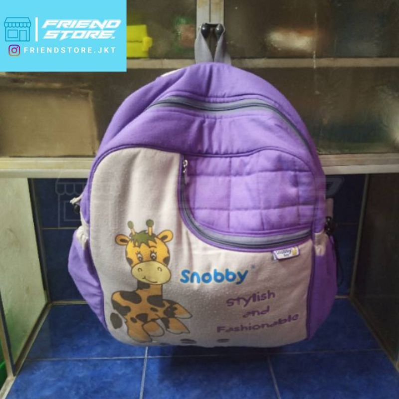 Tas Ransel Snobby Baby Original (Second)