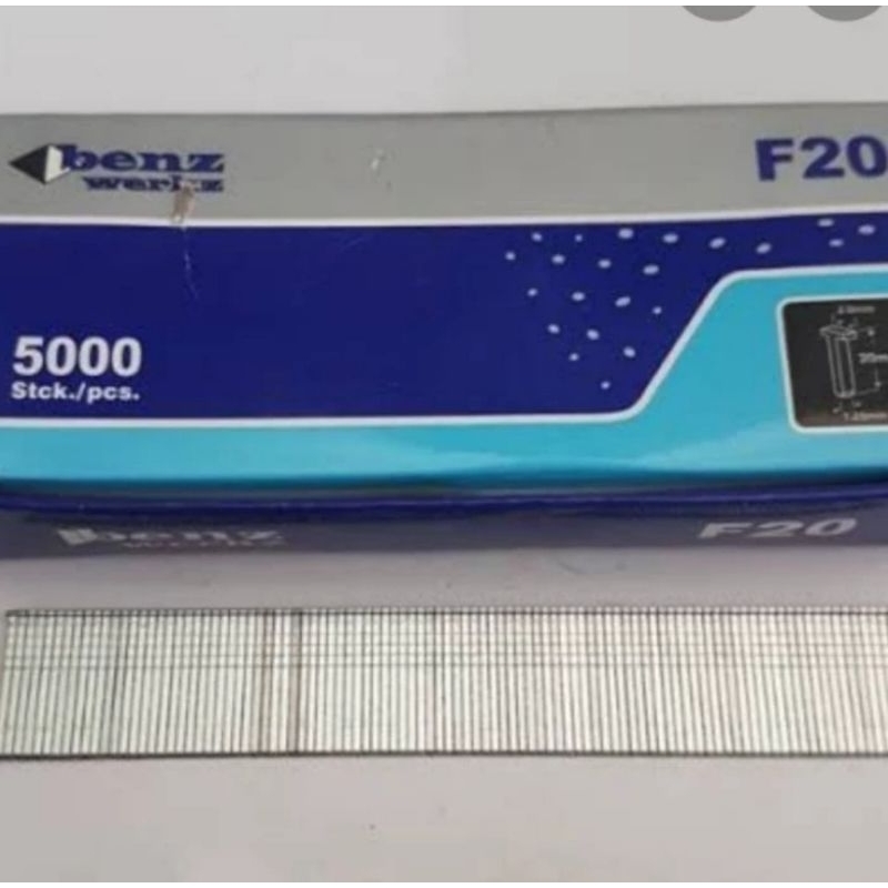 

Palu tembak F20 Benz,isi Staples tembak Benz isi 5000,Benz Staples nail F20( 5000pc)
