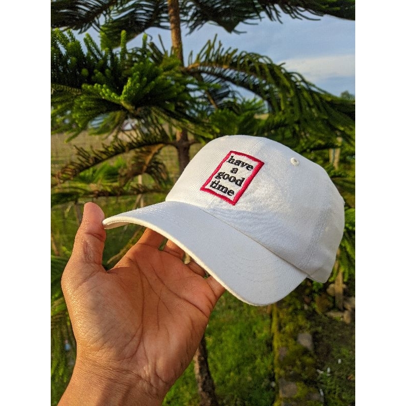 topi pria original branded HAVE A GOOD TIME