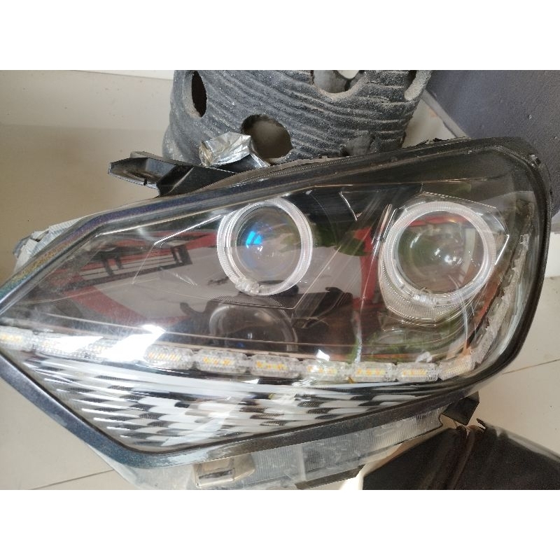Custom Head dan Stop Lamp Agya 2018