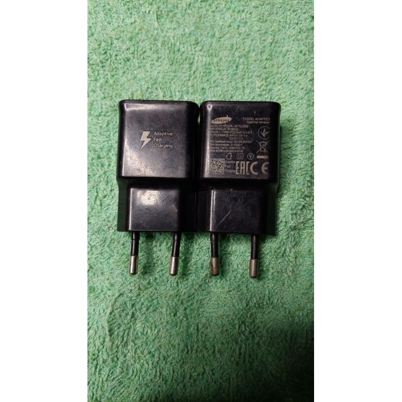 Adaptor charger original cabutan hp samsung fast charging 15W Note 9 note 8 s9+ dll