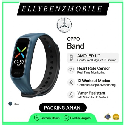 OPPO Band [Exercise Mode, Health Monitor] New Garansi Resmi