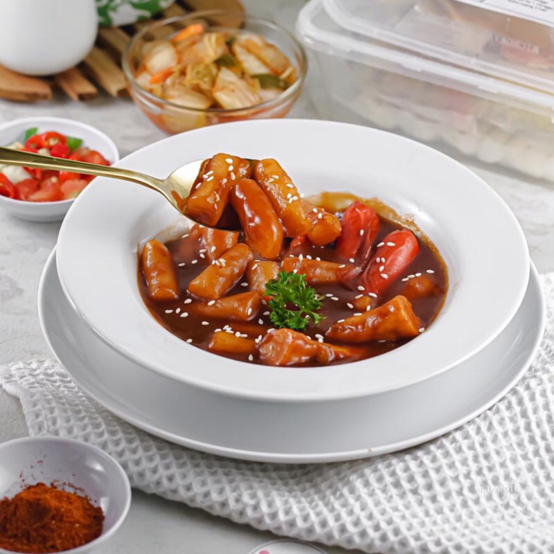 

Tteokbokki - Topokki Instan TERMURAH dan TERLENGKAP Homemade Dapureiya