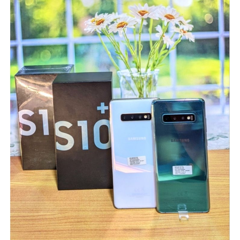 Samsung S10 Plus Dual S10+ Ram 8/128gb Fullset sein Indonesia
