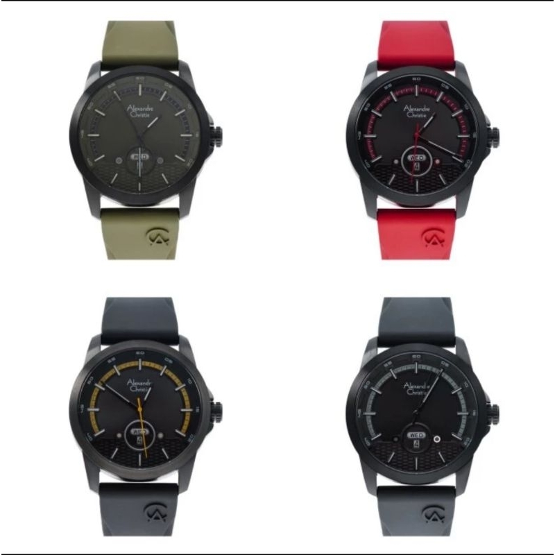 [ NEW ] JAM TANGAN PRIA ALEXANDRE CHRISTIE 6656 AC6656 ANALOG ORIGINAL