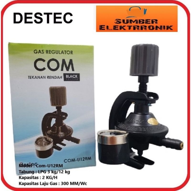 DESTEC REGULATOR GAS COM METER