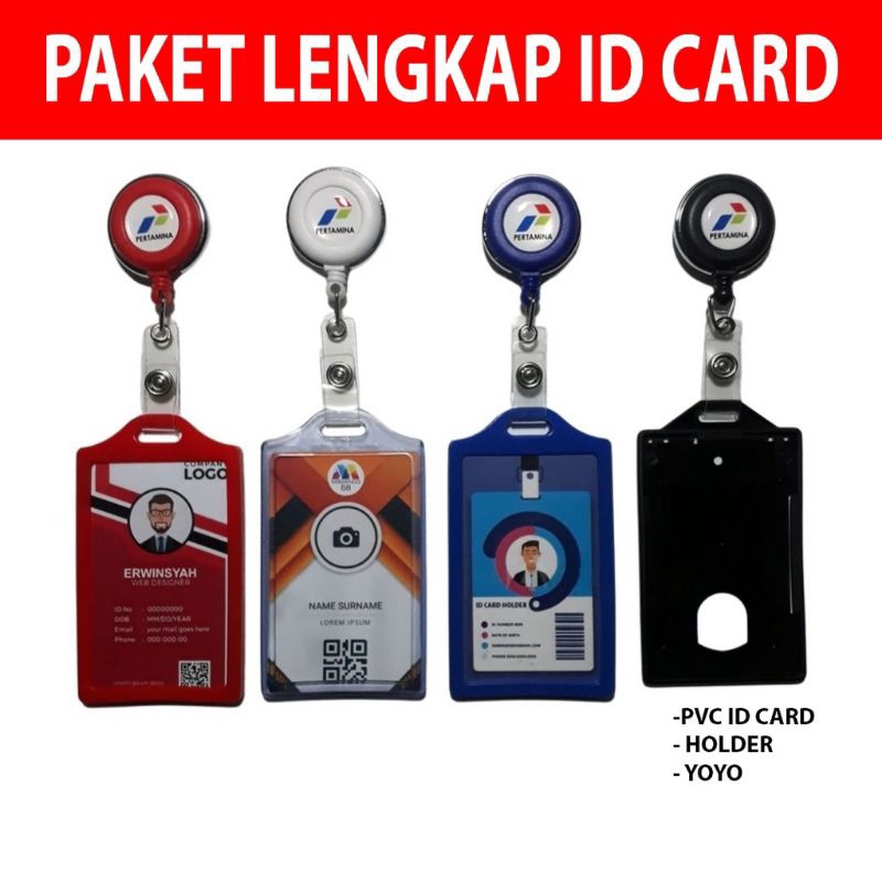 

Paket Lengkap Cetak ID Card/Kartu Identitas