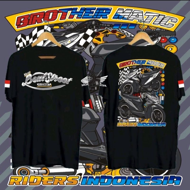 t-shirt baju distro new beat street